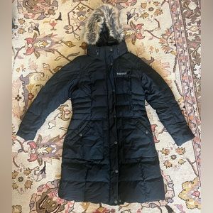 Marmot 700 Fill Down Black Coat Size L